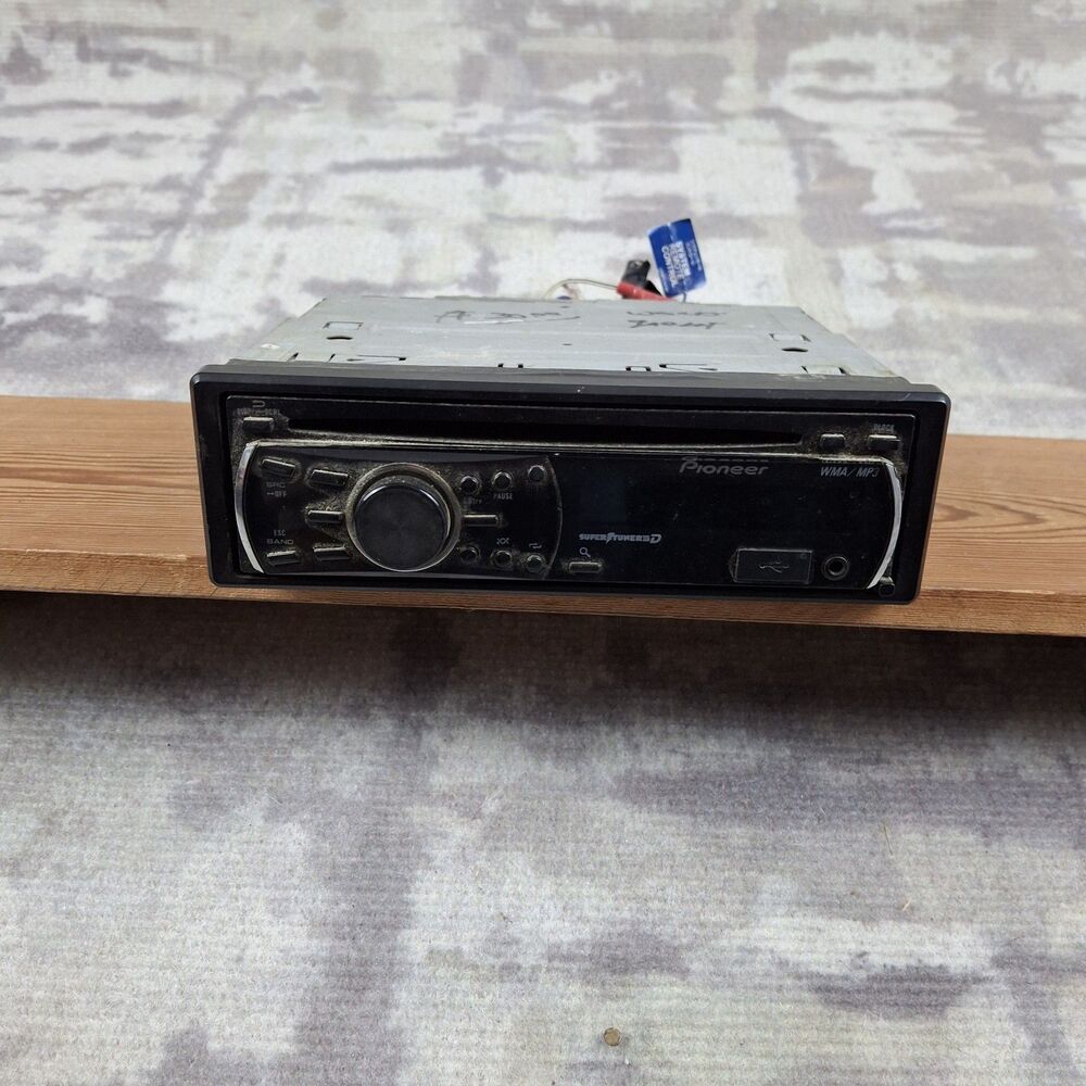 Pioneer DXT-2266UB Car Stereo CD Player AM FM Receiver W/ Faceplate Untested